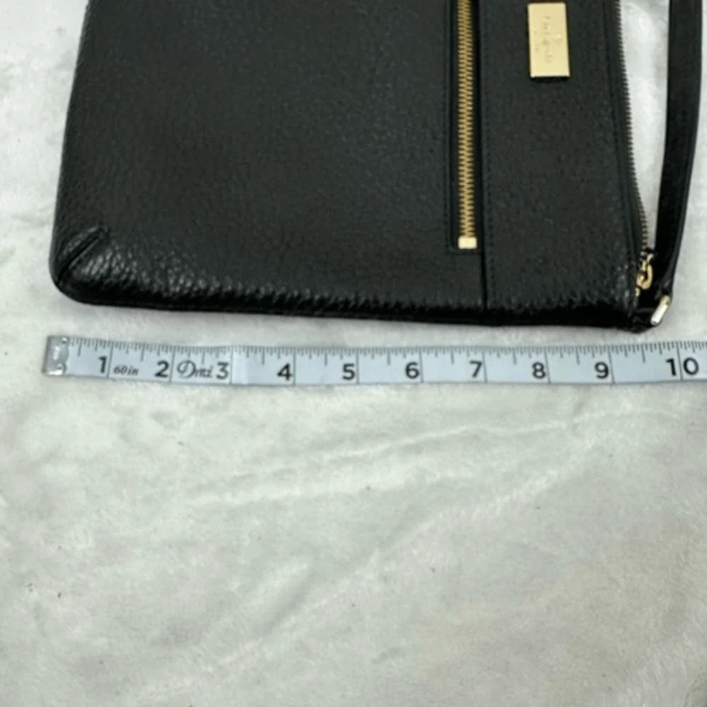 Kate‎ Spade Prospect Place Rima Crossbody Black Pebbled Leather Gold Hardware